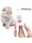 Mavi LED Pet Kedi Köpek Tırnak Makası Kesici Orak Paslanmaz Çelik Bakım Makas Clippers Köpek Kedi Pençeleri Köpek Kaynağı (Yurt Dışından) 2