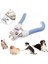 Mavi 14.5X5.5Cm Profesyonel Köpek Kedi Tırnak Giyotin Emek Tasarrufu Sağlayan Tırnak Makası Evcil Hayvan Tırnak Makası Paslanmaz Çelik Kullanışlı Köpek Bakım Malzemeleri (Yurt Dışından) 2