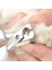 Mavi ve Beyaz S Pet Kedi Köpek Tırnak Makası Kesici Orak Paslanmaz Çelik Bakım Makası Clippers Pet Pençeleri Köpek Malzemeleri (Yurt Dışından) 3