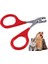 Kırmızı Kedi Tırnak Makası Pet Köpek Tırnak Makası Ayak Pençe Giyotin Küçük Yavru Köpekler Için Profesyonel Pet Bakım Ürünleri Kedi (Yurt Dışından) 4