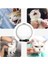 M (14.3X13X6.6Cm) Kedi Namlu Anti Bite Nefes Alabilir Bakım Ağızlıkları Kedi Namlu Bakım Maskesi Yalama Koruyucu Uzay Başlığı Evcil Hayvan Maskesi Kapağı (Yurt Dışından) 3