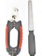 Dosya ile 12.5 cm 2 Takım Pet Kedi Köpek Tırnak Makası Kesici Orak Paslanmaz Çelik Bakım Makası Clippers Hayvanlar Için Pet Pençeleri Köpek Malzemeleri (Yurt Dışından) 1