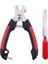 Dosya ile 12.5 cm 2 Takım Pet Kedi Köpek Tırnak Makası Kesici Orak Paslanmaz Çelik Bakım Makası Clippers Hayvanlar Için Pet Pençeleri Köpek Malzemeleri (Yurt Dışından) 5