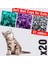 Gold Laser M 20 Adet - Kediler Için Yumuşak Tırnak Başlıkları + 1x Yapışkan Tutkal + 1x Aplikatör /* Xs, S, M, L, Kapak, Kedi, Pençe, Pençe, Wmc */ (Yurt Dışından) 2