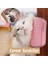 Mavi 13CMX8.5CMX3.5CM Kediler Fırça Köşe Scratcher Sürtünme Kedi Masajı Kendini Damat Catnip ile Evcil Hayvan Saç Çıkarıcı Fırça Kedi Köpek Bakım Tarağı Evcil Hayvan Kaynağı (Yurt Dışından) 4
