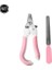 Pembe L Profesyonel Evcil Hayvan Tırnak Makası Taşınabilir Emek Tasarrufu Sağlayan Paslanmaz Çelik Köpek Kedi Tırnak Giyotin Pet Yaşam Tarzı Ürünleri Iki Parçalı Set (Yurt Dışından) 1