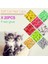 Lazer Gümüş M 20 Adet / Torba Yumuşak Kedi Tırnak Kapakları / Kedi Tırnak Kapakları / Pençe Kapakları / Yapışkanlı Tutkal İle Evcil Hayvan Tırnak Koruyucusu Boyut Xs S M L (Yurt Dışından) 2