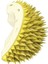 Sarı Kedi Masaj Fırçası Tarak Durian Şekli Tırmalama Duvar Köşe Fırça Araçları Pet Kediler Saç Çıkarıcı Fırça Temizleyici Bakım Malzemeleri (Yurt Dışından) 1