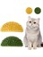 Sarı Kedi Masaj Fırçası Tarak Durian Şekli Tırmalama Duvar Köşe Fırça Araçları Pet Kediler Saç Çıkarıcı Fırça Temizleyici Bakım Malzemeleri (Yurt Dışından) 2