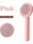 Pembe 20X7.5X4 Cm Pet Kedi Tarak Köpek Fırçası Kaldırma Karışık Saç Köpek Bakım Aracı Kendi Kendini Temizleyen Slicker Fırça Yavru Saç Özel Iğne Tarak (Yurt Dışından) 1