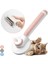 Pembe 7.87X3.15 Inç Kedi Tarak Pet Saç Çıkarıcı Bakım Tarağı Kediler Için Saç Kaldırma Yavru Köpek Masaj Fırçası Kendi Kendini Temizleyen Slicker Kedi Aksesuarları (Yurt Dışından) 2