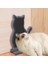 Kahve Pet Kedi Fırça Masaj Kedi Tarak Kedi Nipiyle Yumuşak Evcil Hayvan Fırçası Kediler Için Kendini Damat Yüz Gıdıklama Tarağı Evcil Hayvan Bakım Aracı Ovur (Yurt Dışından) 2