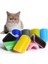 Mavi 8.5X12.7CM Pet Tarak Çıkarılabilir Kediler Fırça Köşe Kedi Masaj Kendini Damat Tarak Fırça Kedi Ürünü Tarak Evcil Hayvanlar Için Kedi Aksesuarları (Yurt Dışından) 2