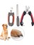 Hiçbir Dosya 16 cm Pet Kedi Köpek Tırnak Makası Kesici Orak ile Paslanmaz Çelik Bakım Makası Clippers Pet Pençeleri Temizleme Çivi Köpek Malzemeleri (Yurt Dışından) 2