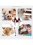 Mavi Set S Dropshipping Köpek Kedi Bakım Hamak Yavru Yavru Kedi Tırnak Klip Kırpma Kısıtlama Çantası Banyo Bakım Çantası Köpek Kedi Güzellik Hamak (Yurt Dışından) 5