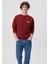 Logo Baskılı Kırmızı Sweatshirt 1