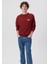 Logo Baskılı Kırmızı Sweatshirt 2