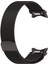 Samsung Watch 6 Classic 47MM Kordon Orjinal Girişli Hasır Metal Ayarlanabilir Siyah 3