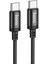 Hc Series 1mt 60W Type-C To Type-C Süper Hızlı Şarj ve Data Kablosu, Akım ve Isı Korumalı Halat Kopmaz Kablo 1