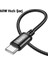 Hc Series 1mt 60W Type-C To Type-C Süper Hızlı Şarj ve Data Kablosu, Akım ve Isı Korumalı Halat Kopmaz Kablo 2