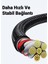 Hc Series 1mt 60W Type-C To Type-C Süper Hızlı Şarj ve Data Kablosu, Akım ve Isı Korumalı Halat Kopmaz Kablo 4