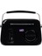 FB-R302-BK Siyah Retro Radyo ve Bluetooth Hoparlör 5