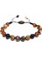 JTAW24DOB1359 Janti Erkek Bileklik Orijinal Jasper ve Tibet Akik Doğaltaş 8 mm Asansör Kapama Örme Kutulu Garantili 1