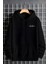 Kalp Ritim Baskılı Pamuklu Erkek Sweatshirt 1