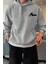 Enjoy Ön Baskılı Pamuklu Erkek Sweatshirt 1