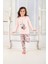 Kız Çocuk Uzun Kollu Pijama Takımı Paris Girl Somon 1