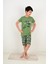 Erkek Çocuk Kapri Pijama Takımı Bronx Crazy Yeşil 3