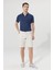 Slim Fit Dar Kesim 5 Cep Armürlü Şort 4
