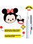 Pro 2. Nesil Uyumlu Minnie Mouse Kulaklık Kılıfı ve Beyaz 3'ü 1 Arada Kulaklık Temizleme Kalemi 1