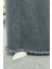 2252-DENIM Eteği Püsküllü Etek Gri 2