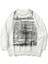 Touz Vintage Harajuku Graffiti Desenli Oversize Ecru Kazak 4