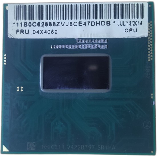 Intel Core i5 4200M 2,5 GHz 3 MB Cache 946 Pin İşlemci Fiyatı