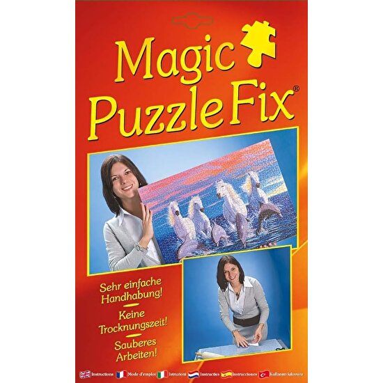 Uqmo Magic Puzzle Fix - Puzzle Yapıştırıcı Folyo - 12 Adet