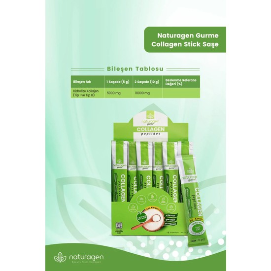 Naturagen Gurme Collagen Tip 13 Peptides Stick Sachets 48 Fiyatı