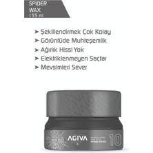 Agiva Hair Wax Effect Parlak Görünümlü Wax No:10 155ml X36