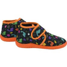 Sia Çanta Eva Comfortline Kaydırmaz Taban Keçe Kumaşlı, Iç Astarlı Üşümeyen Ayaklar Lastikli Bilekli Cırtlı  Unisex Çocuk Panduf  Terlik