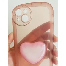 Benedetto Iphone 14 Plus Kamera Korumalı Popsocketli Pembe Kılıf