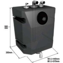 Marintek Vetus Dik Montaj Pis Su Tankı 80 Litre