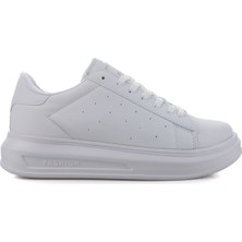 DARKSTEP Unisex Beyaz Comfort Sneaker Spor Ayakkabı