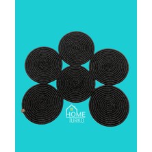 Home Turko Jüt, Hasır, Paspas, Banyo Paspası, Klozet Önü Paspası, Klozet Paspas, Çift Taraflı
