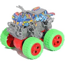 Vardem Oyuncak Sürtmeli Renkli Atv Motor Oyuncak1:36