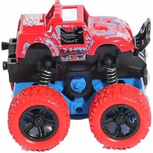 Vardem Oyuncak Sürtmeli Büyük Teker Jeep Oyuncak