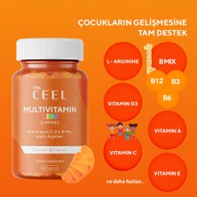 Vita Ceel Çocuklar için Gelişme Çağı Multivitamini Vitamin C, D, B Mix, L-arginine