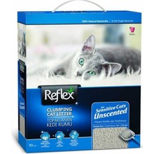 Reflex Aktif Karbonlu Topaklanan Kedi Kumu 10 Lt