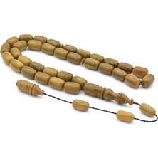 Murty99 Usta Işçilikli Sistemli Kapsül Kesim Zeytin Yeşili Katalin Tesbih