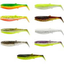Savage Gear Cannibal Shad 12.5cm 20GR Green Pearl Yellow